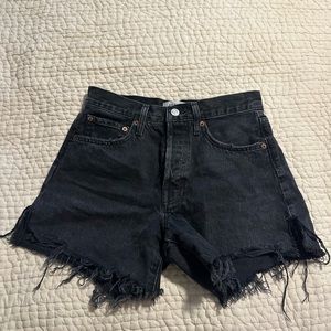 Agolde Parker Long Shorts